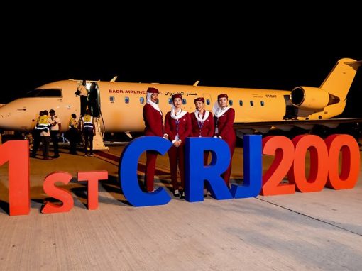 Celebrating the Arrival of Badr Airlines’ New CRJ-200 Aircraft